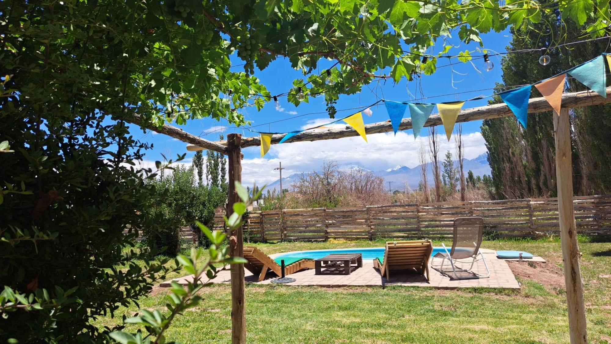 Aire De Barreal Hostel Andino ภายนอก รูปภาพ